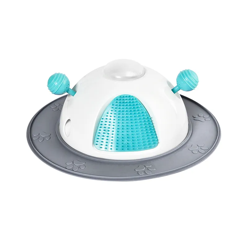 Cat Treat Toys Multifunctional Pet IQ Feeder Toy & Massager - PO-PE-0007 wholesale manufacturer