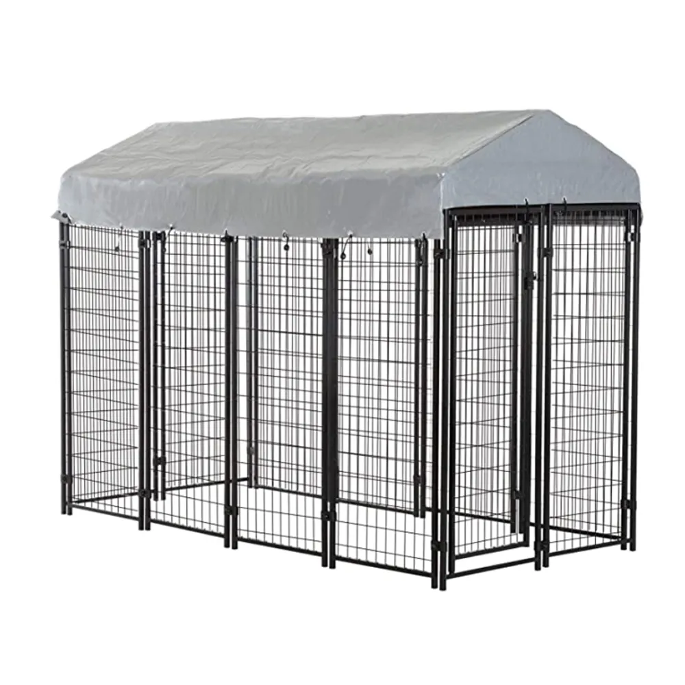 Large Dog Playpen With Waterproof Cover And Roof - PO-DP-0007 wholesale manufacturer