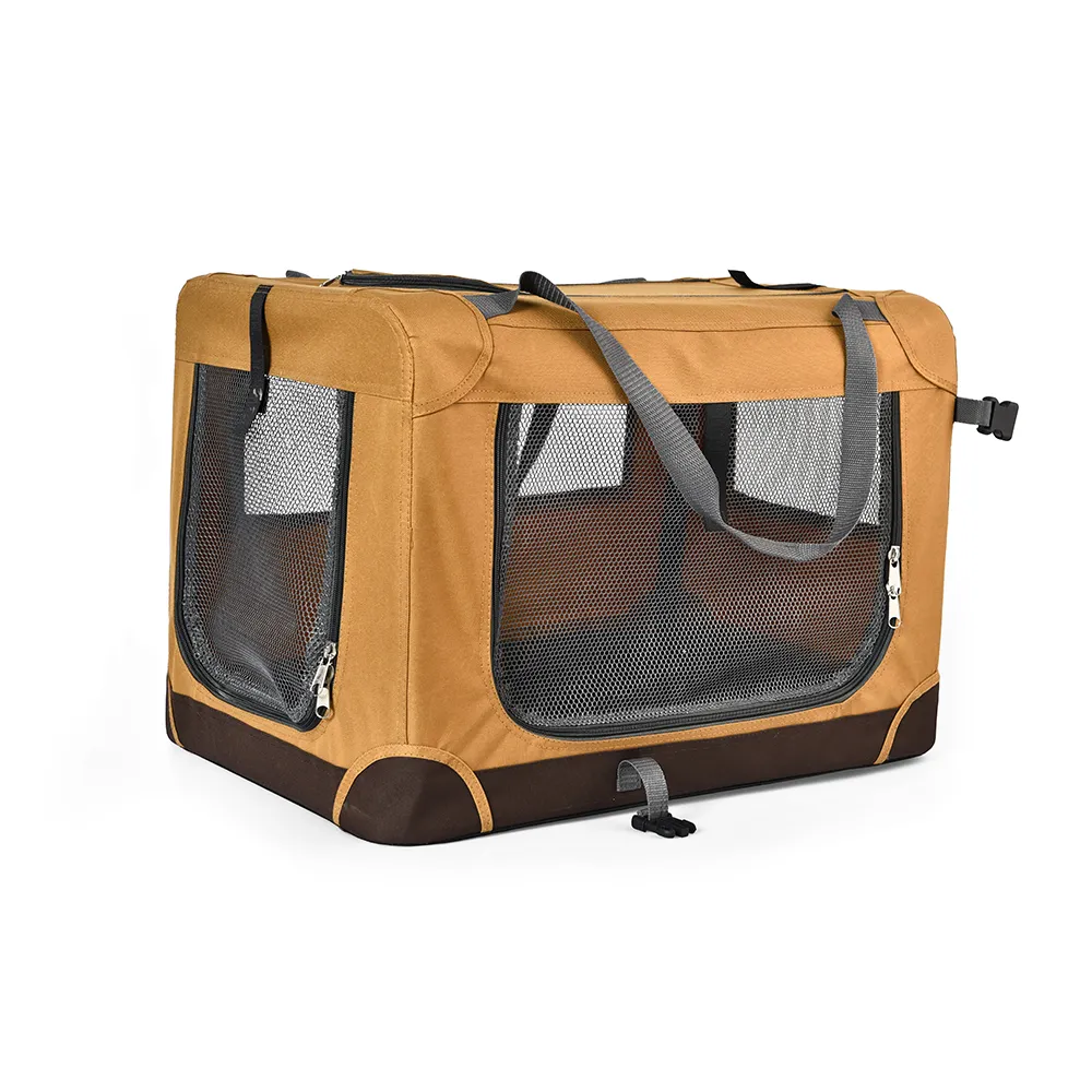 Outdoor Oxford Fabric Waterproof Foldable Steel Tube Pet Crate - PO-DP-0013 wholesale manufacturer