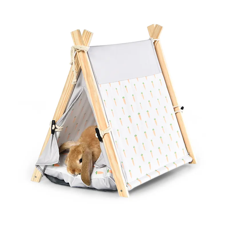 Rabbit Teepee Bed Small Animal Bunny Tent Bed - PO-SA-0033 wholesale manufacturer