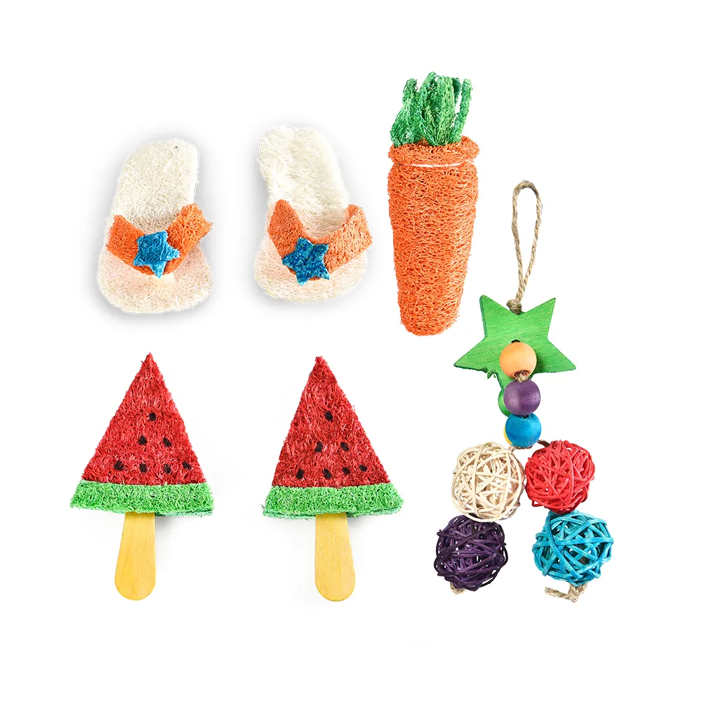 Rabbit Toy Loofah Bunny Rabbit Toys - PO-SA-0035 wholesale manufacturer