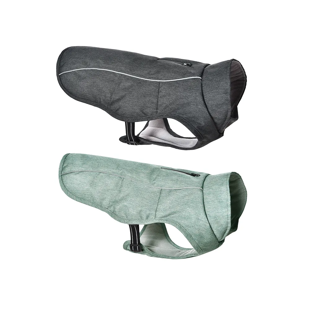 Warm Waterproof Dog Coat Clothes Pet Oxford Polar Fleece Soft Dog Jacket PO-DA-0126 para venta mayorista B2B
