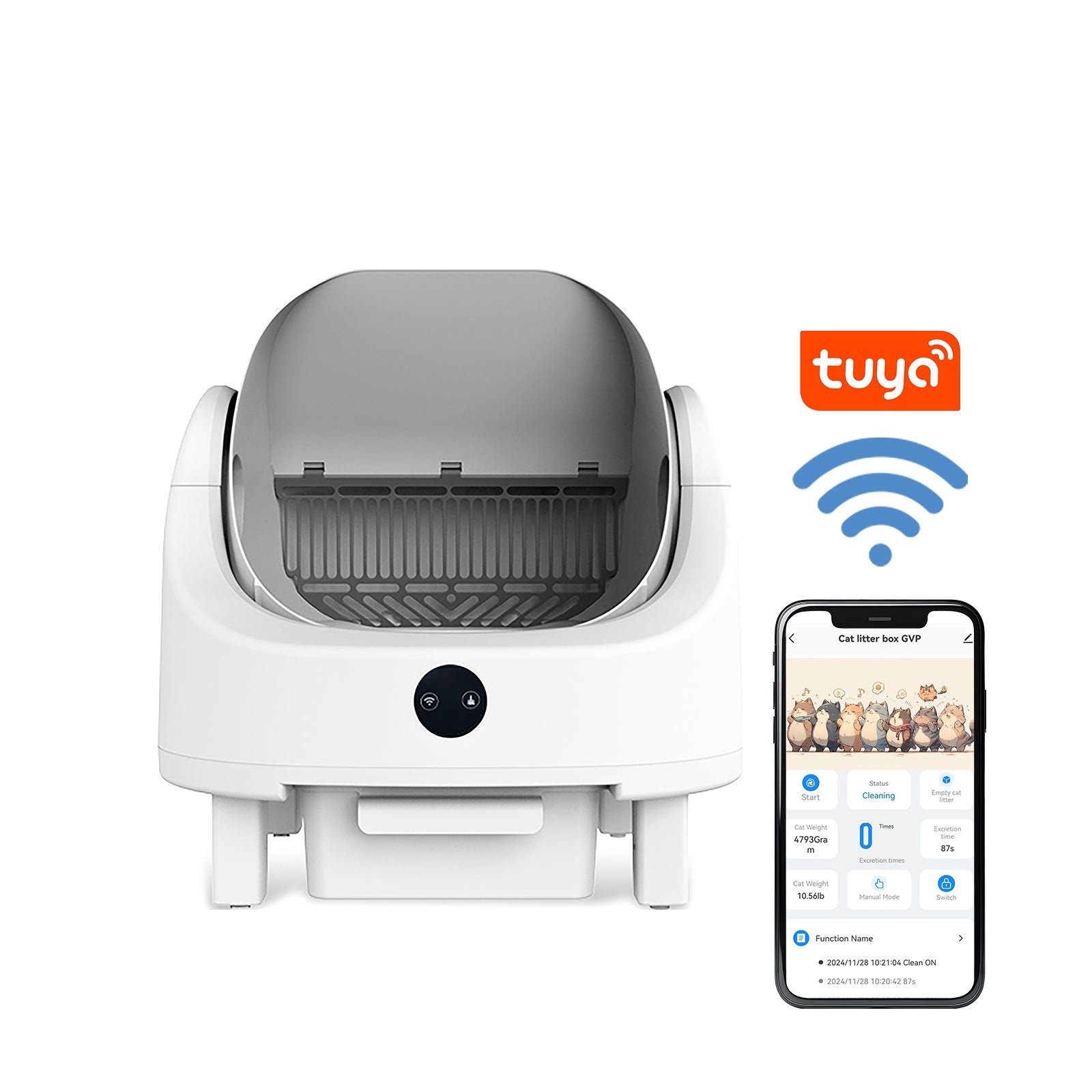HBZH-ICB-20 Open-Top Smart Cat Litter Box - HBZH-ICB-20 wholesale manufacturer