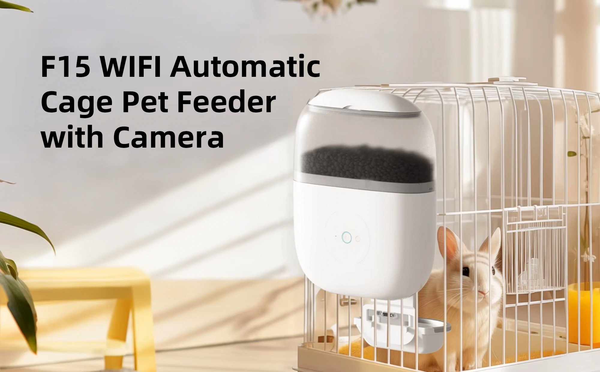 PETOEM F15-C 1.8L Smart Pet Feeder with WiFi & Camera | Automatic Feeder - F15-C wholesale manufacturer