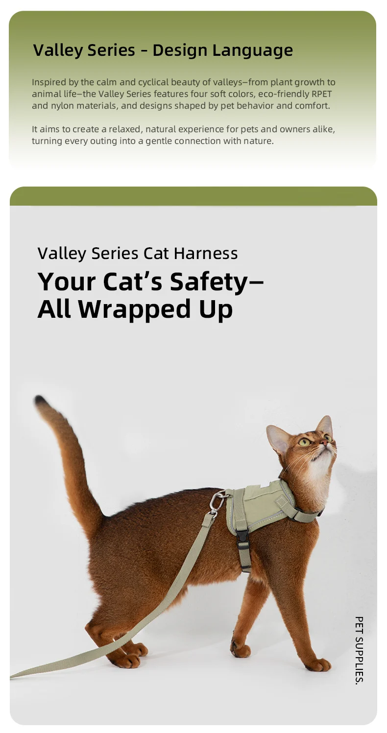 PETOEM NM-029003 Cat Harness & Leash | Lightweight & Anti-Escape for Cats - NM-029003 wholesale manufacturer