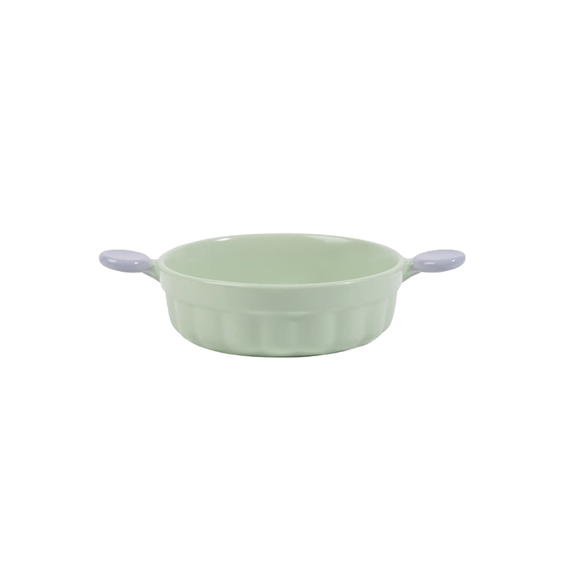 PETOEM HD025018 Pet Ceramic Binaural Bowl | Durable Stylish Food Bowl for Ca - HD025018 wholesale manufacturer