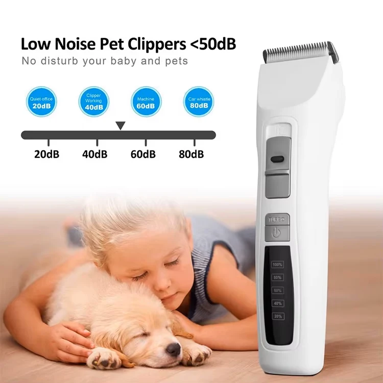 PETOEM NM-720B Pet Grooming Clipper Rechargeable | 2-Speed Dog Cat Hair Tri - NM-720B wholesale manufacturer