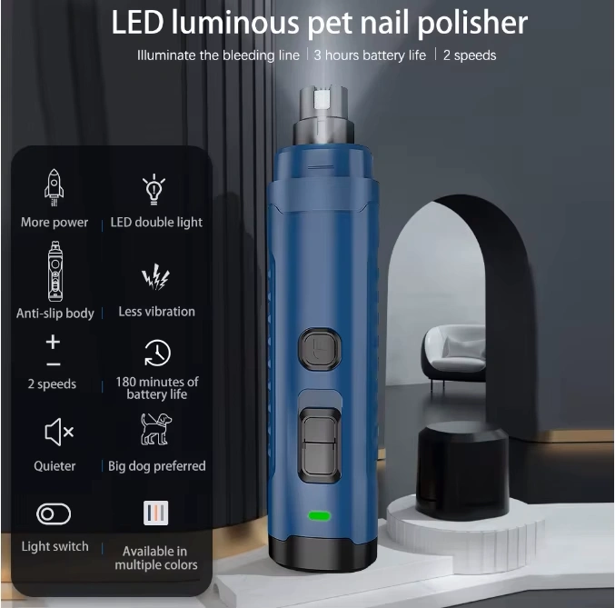 PETOEM NM-N50 Pet Nail Grinder Rechargeable | Low Noise Dog Cat Electric C - NM-N50 wholesale manufacturer