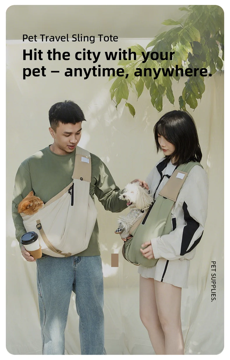 PETOEM NM-020016 Pet Sling Tote | Lightweight & Comfortable Carrier for Cats - NM-020016 wholesale manufacturer