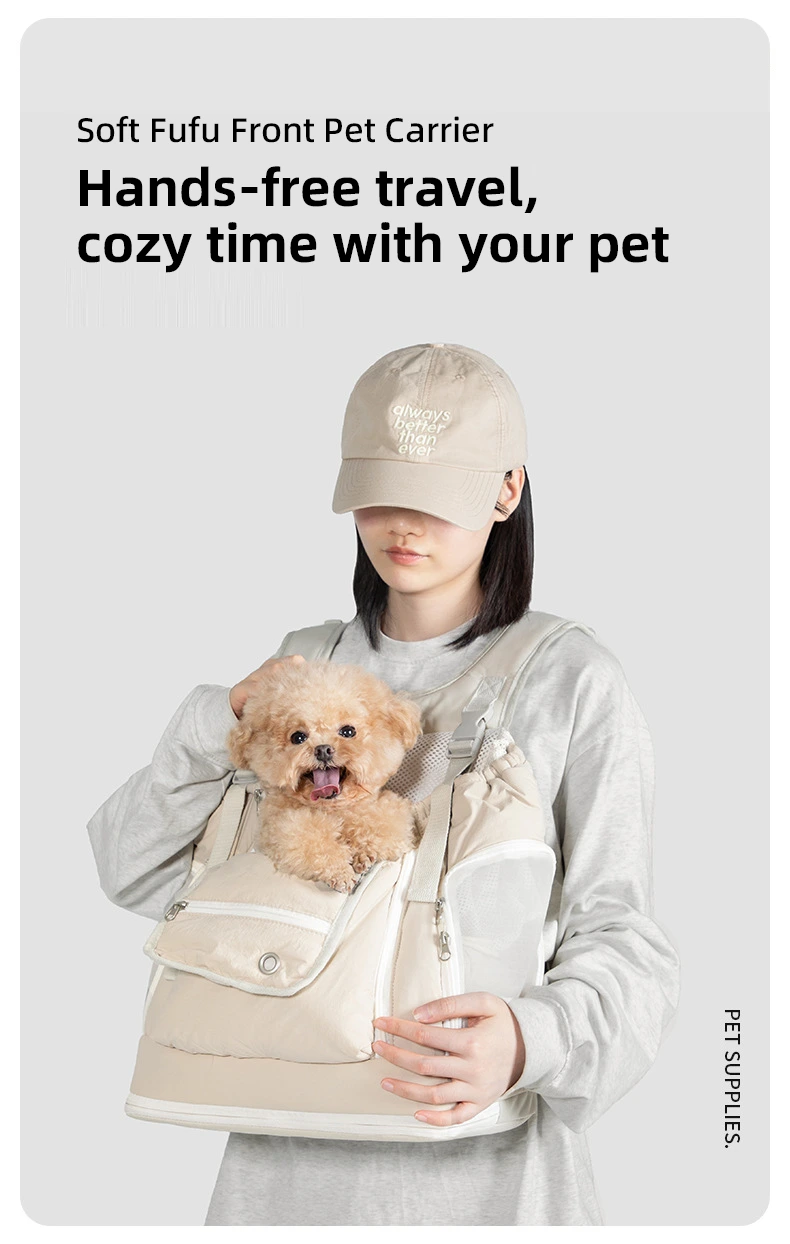 PETOEM NM-030002 Soft Front Pet Carrier | Comfy & Secure for Cats & Small Dog - NM-030002 wholesale manufacturer